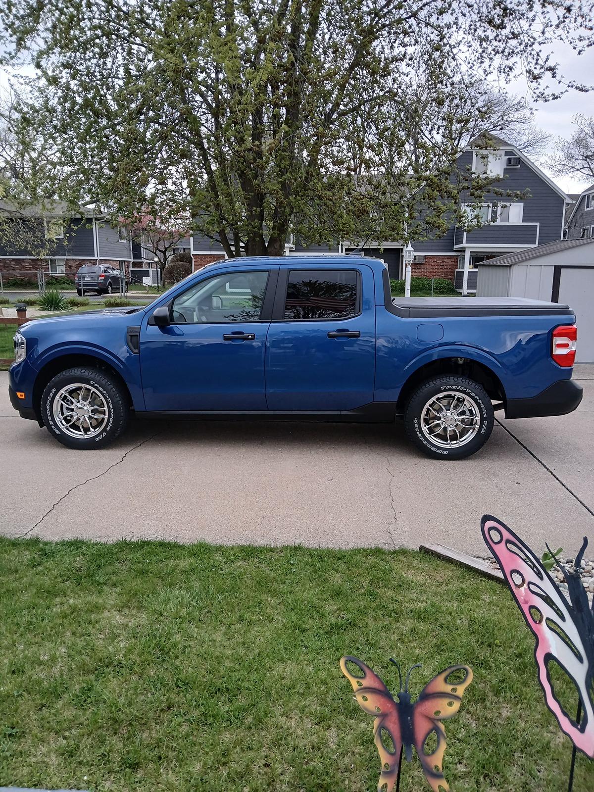 Ford Maverick Finally got my new shoes on my Maverick + other mods 20240417_185257
