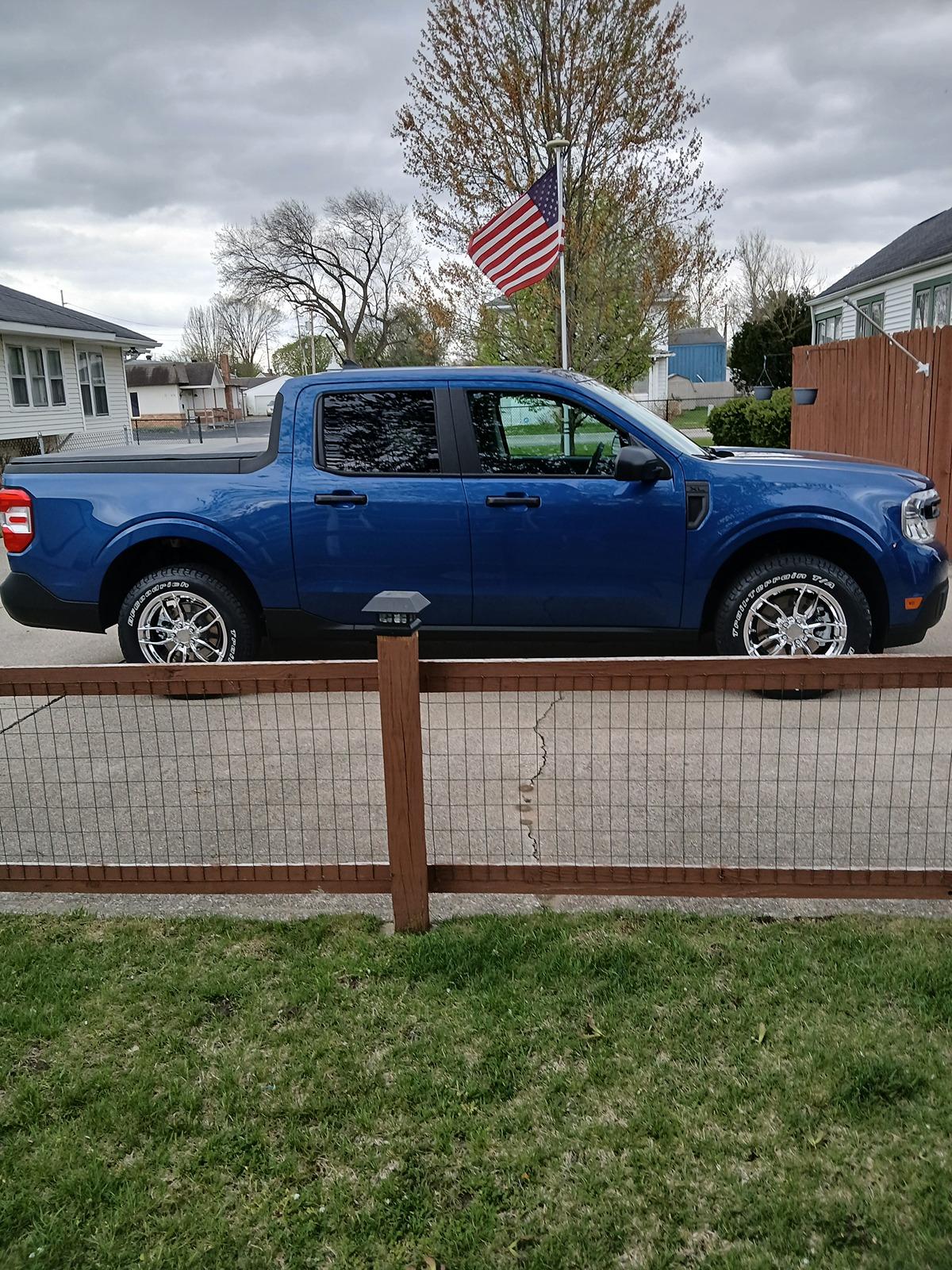 Ford Maverick Finally got my new shoes on my Maverick + other mods 20240417_185422 (1)