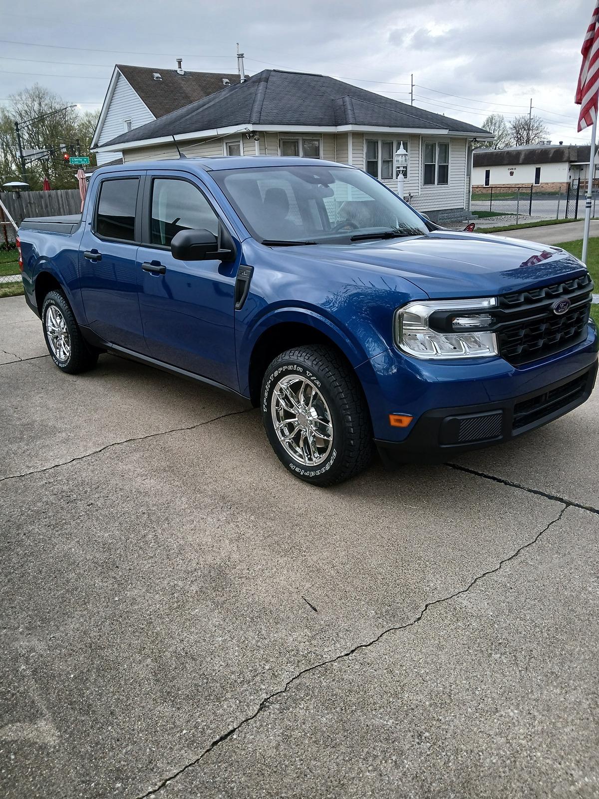 Ford Maverick Finally got my new shoes on my Maverick + other mods 20240417_185408 (1)