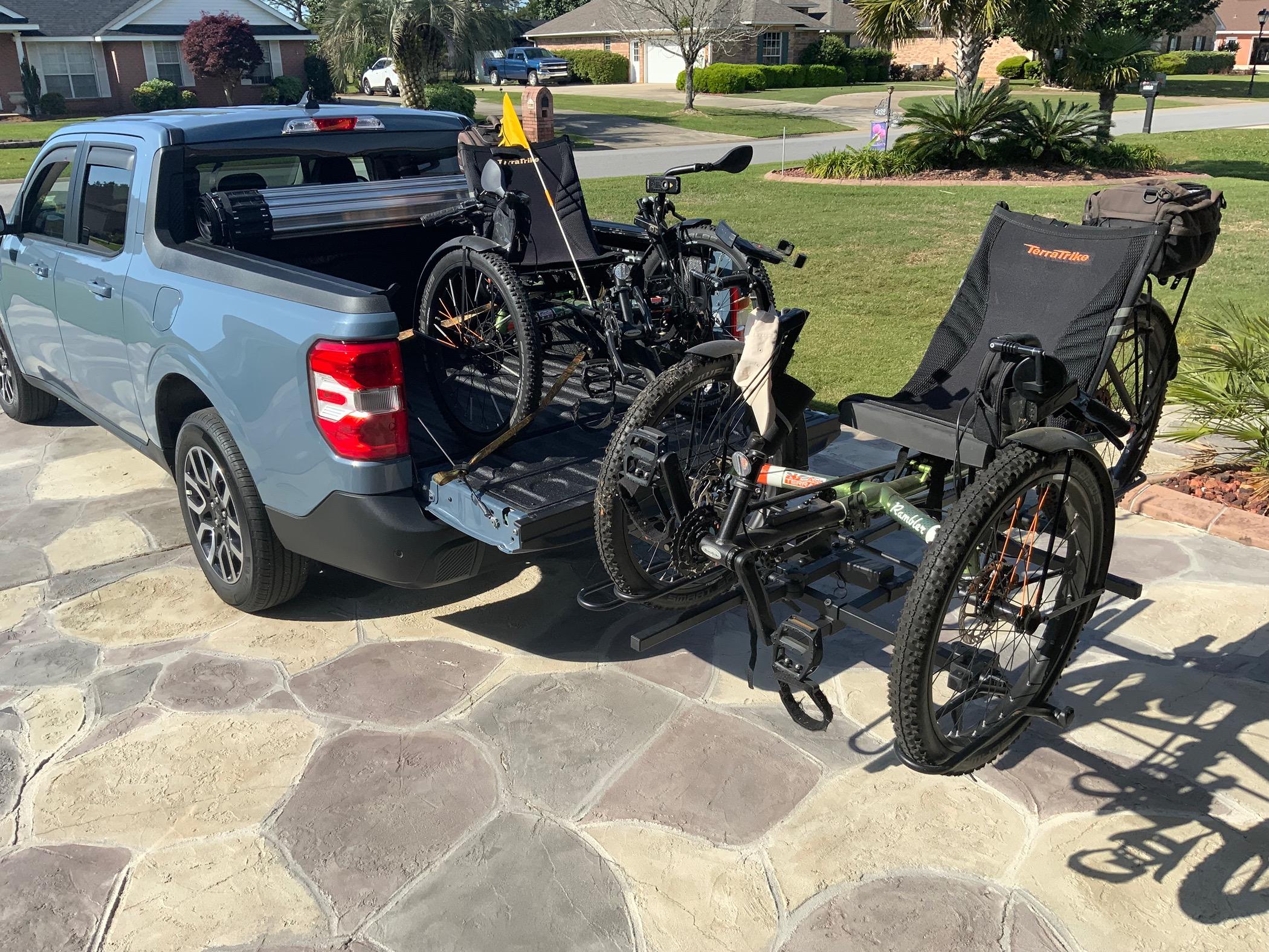 Ford Maverick Bike Hauler - my single and multiple bike carrying solutions IMG_0092