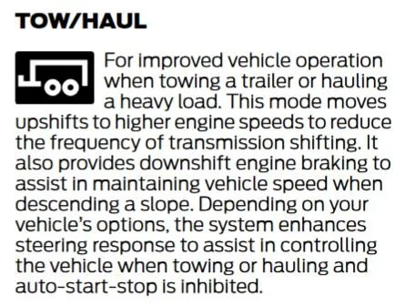 Ford Maverick Well, that "L" button is pretty useless,,, Mav Tow haul mod