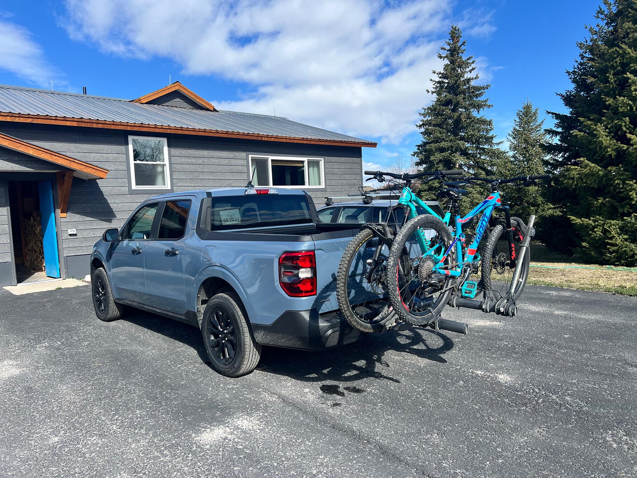 Ford Maverick Bike Hauler - my single and multiple bike carrying solutions IMG_2321