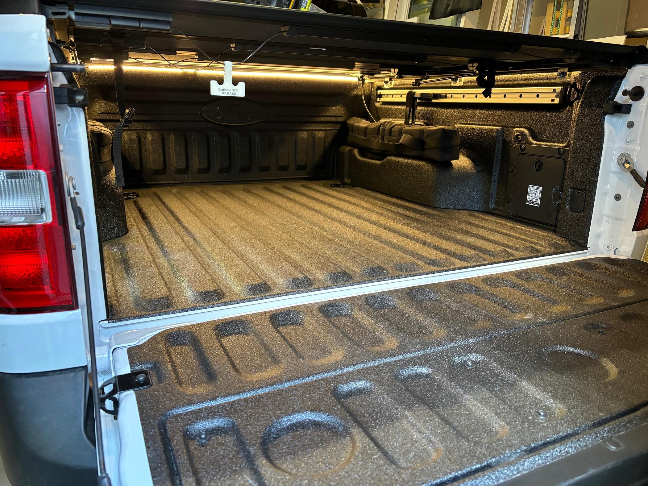 Ford Maverick Cobb strip led in truck bed IMG_7927