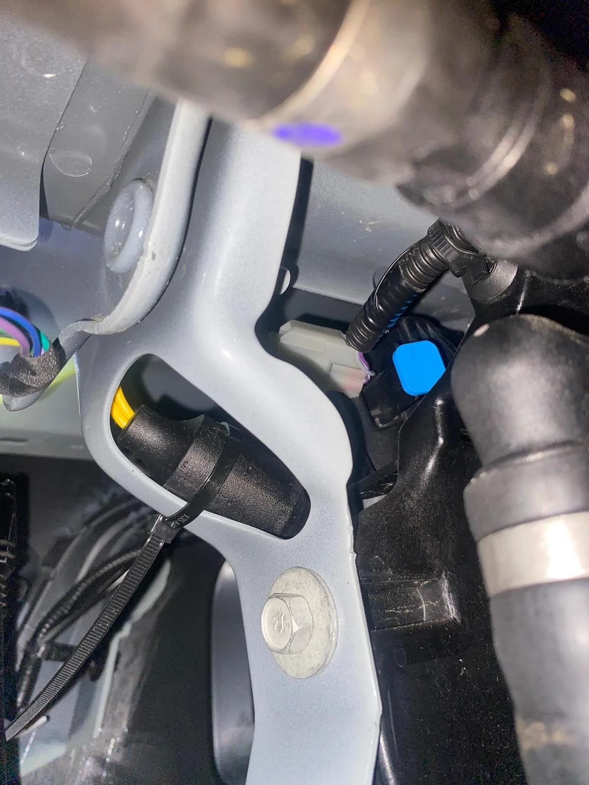 Ford Maverick MegaOhm external speaker bypass kit installed IMG_6823