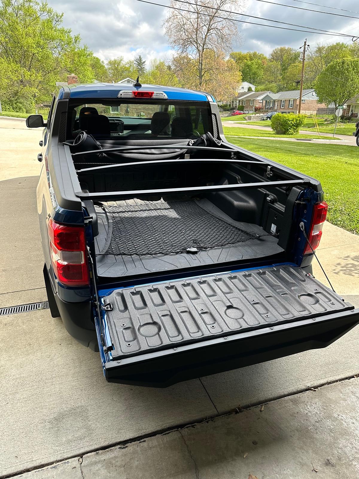 Ford Maverick Sawtooth Stretchable Tonneau Cover IMG_3204