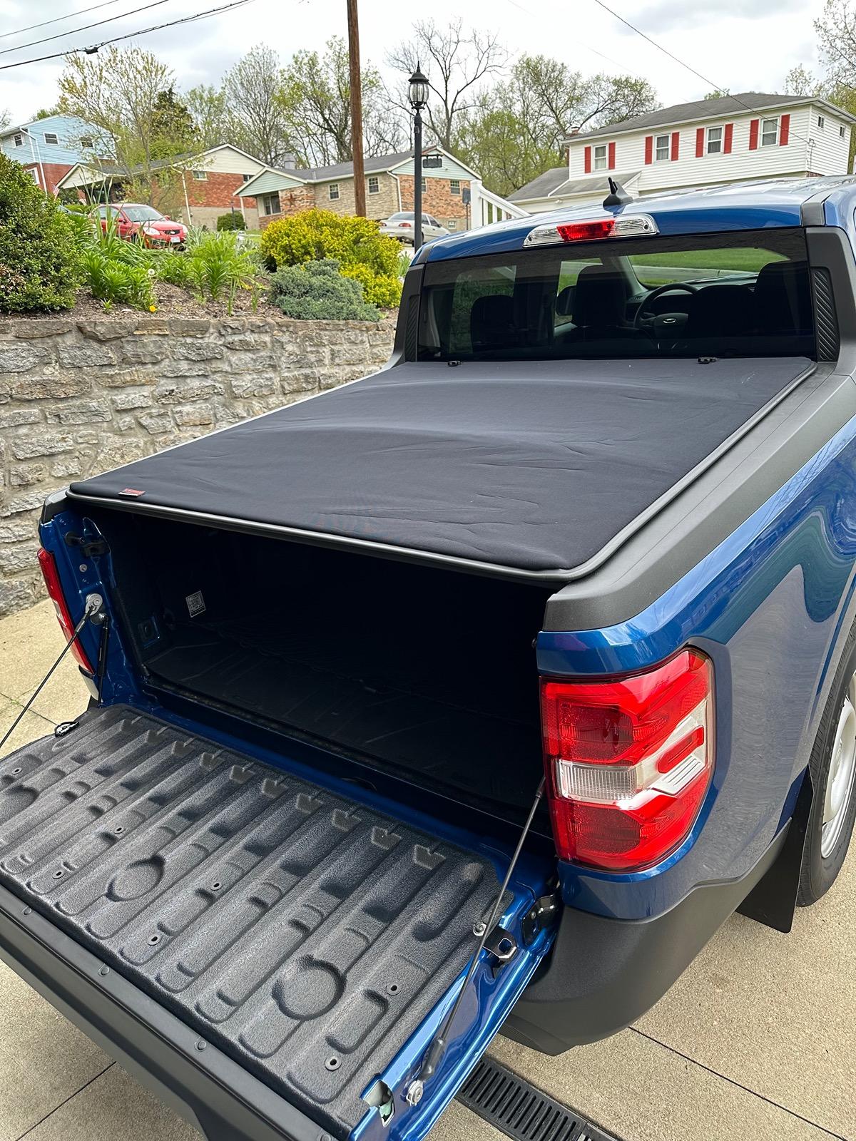 Ford Maverick Sawtooth Stretchable Tonneau Cover IMG_3205