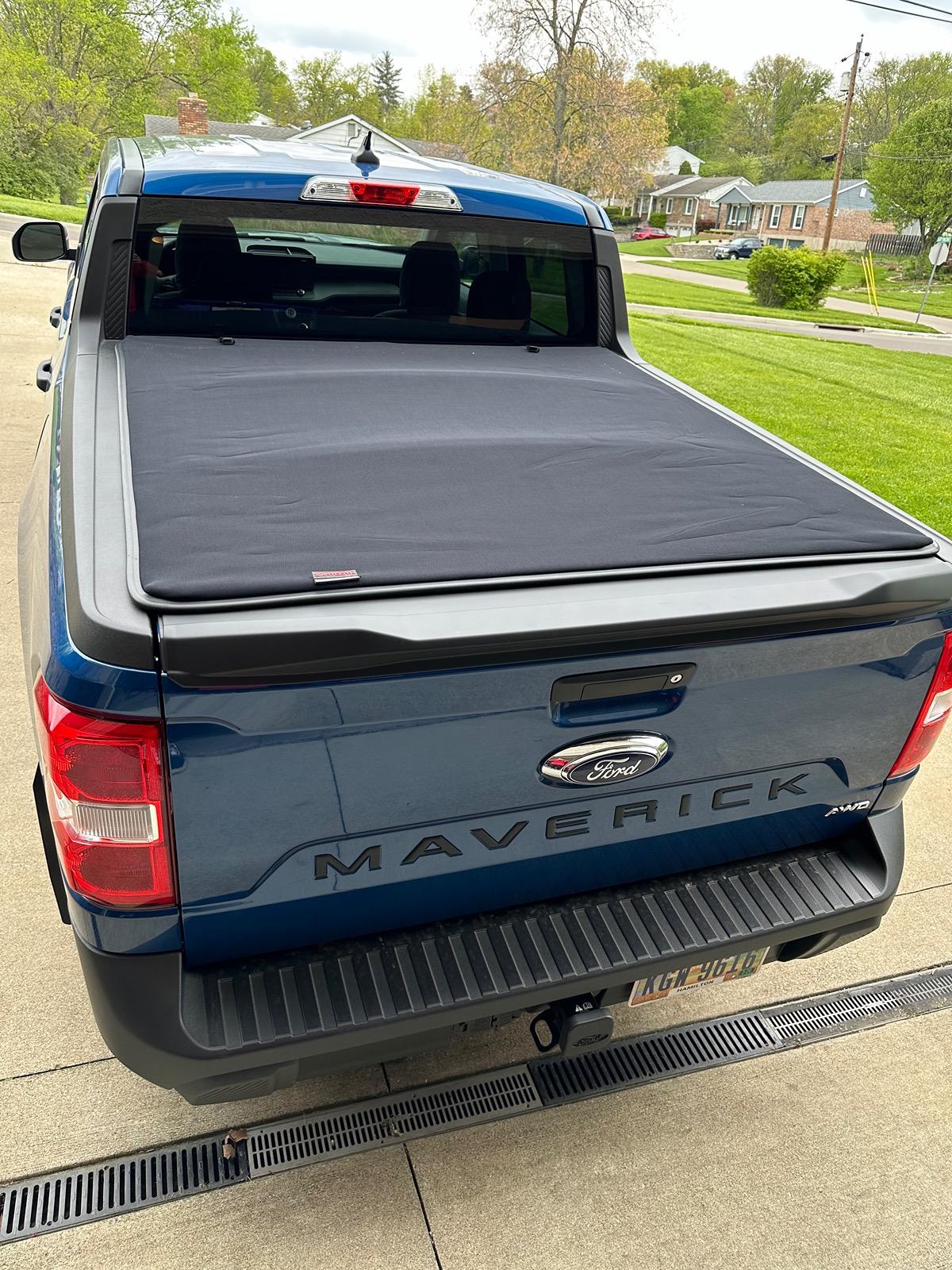 Ford Maverick Sawtooth Stretchable Tonneau Cover IMG_3209