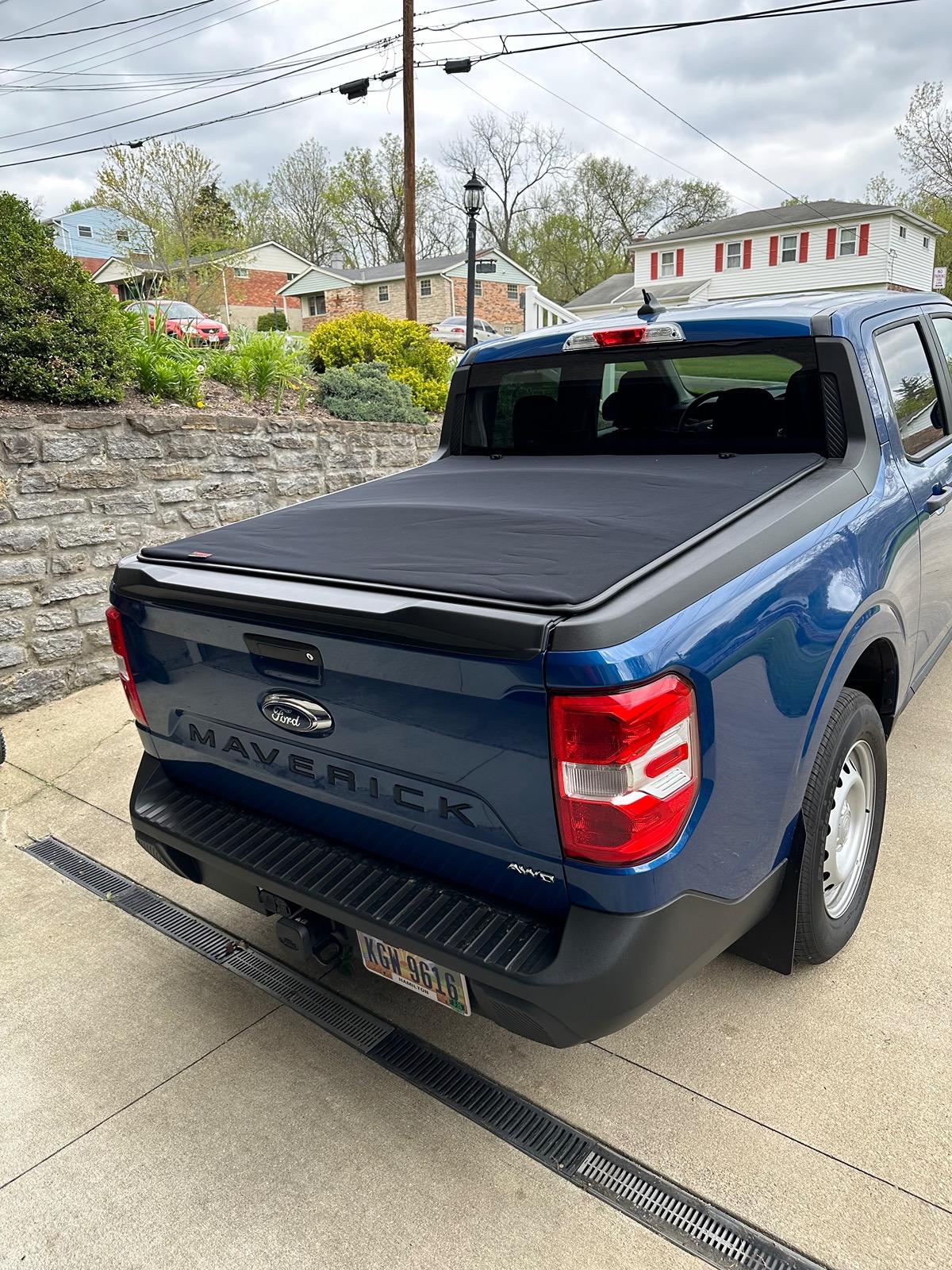 Ford Maverick Sawtooth Stretchable Tonneau Cover IMG_3206