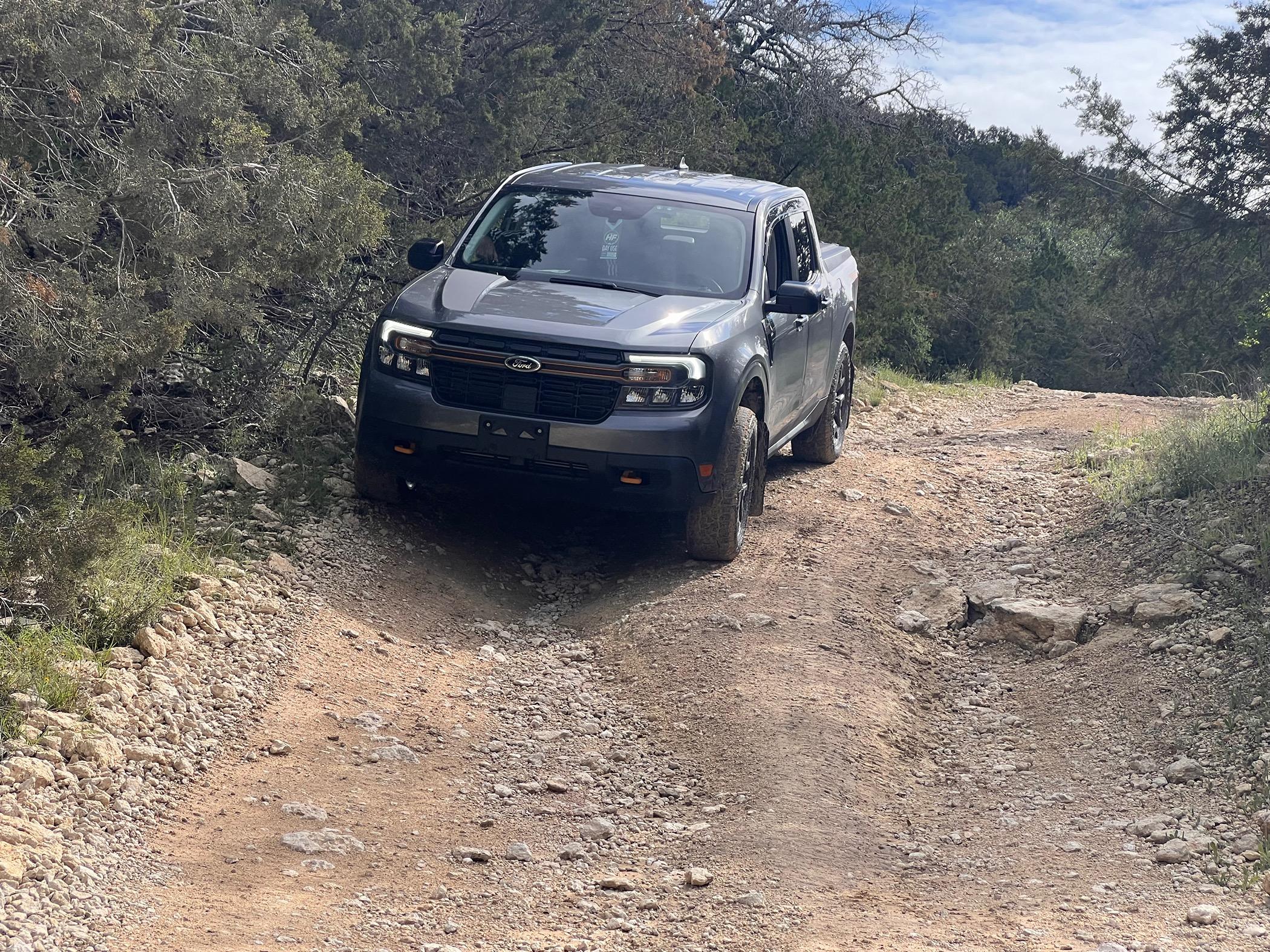 Ford Maverick Off-roading with Maverick Tremor at Hidden Falls Adventure Park IMG_6878