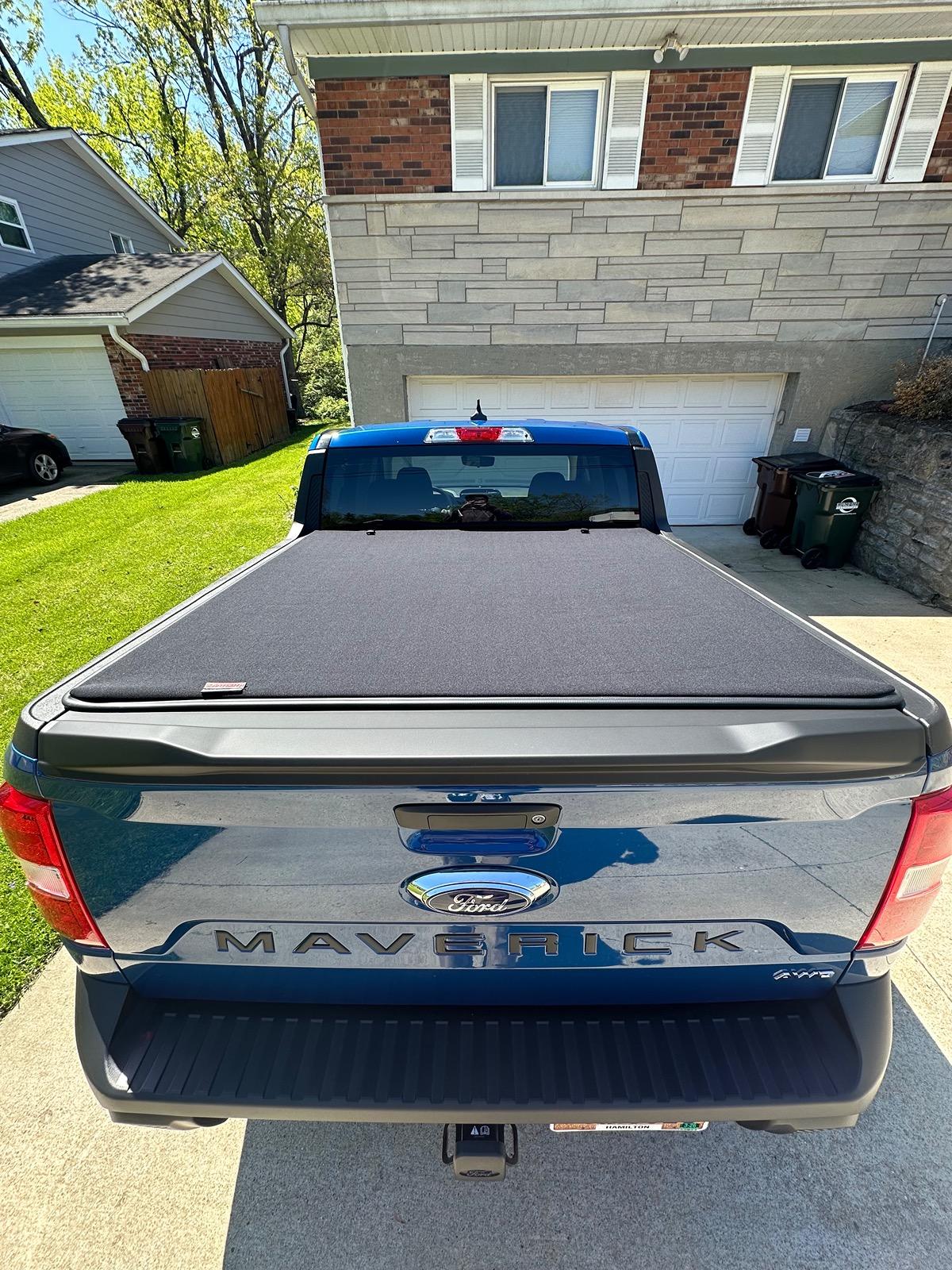 Ford Maverick Sawtooth Stretchable Tonneau Cover IMG_3220