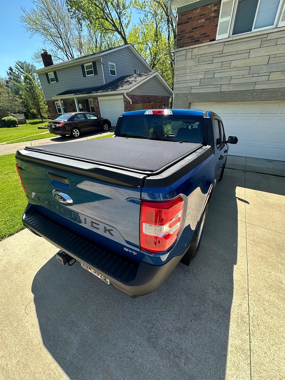 Ford Maverick Sawtooth Stretchable Tonneau Cover IMG_3221