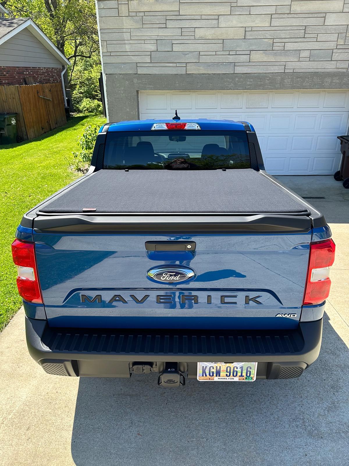 Ford Maverick Sawtooth Stretchable Tonneau Cover IMG_3219