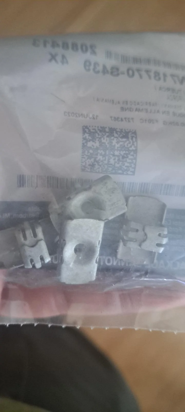 Ford Maverick Skid plate retainer clip part number (pack of 4) 20240422_171611