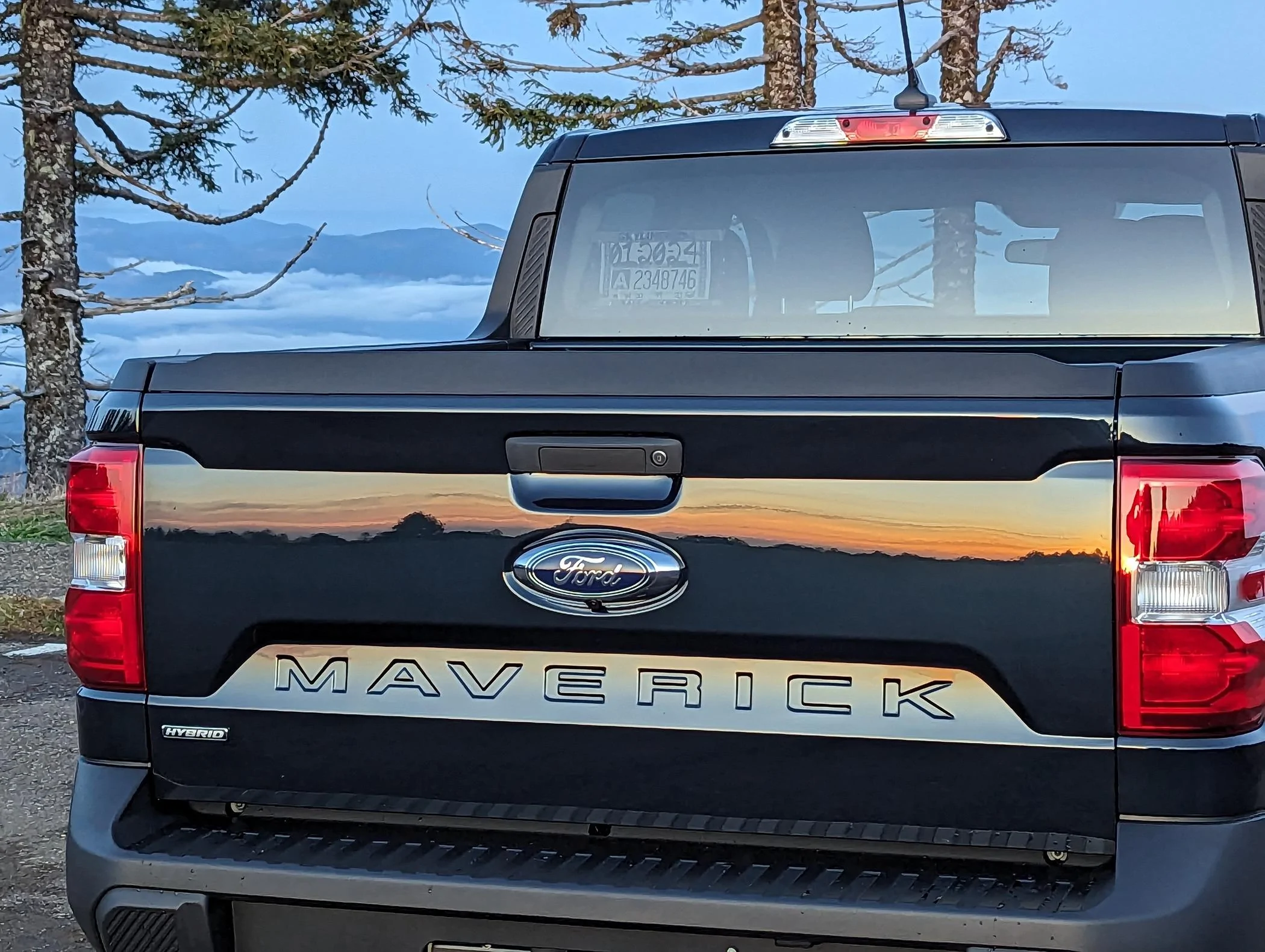 Ford Maverick Dudd Mary's Peak Sunset