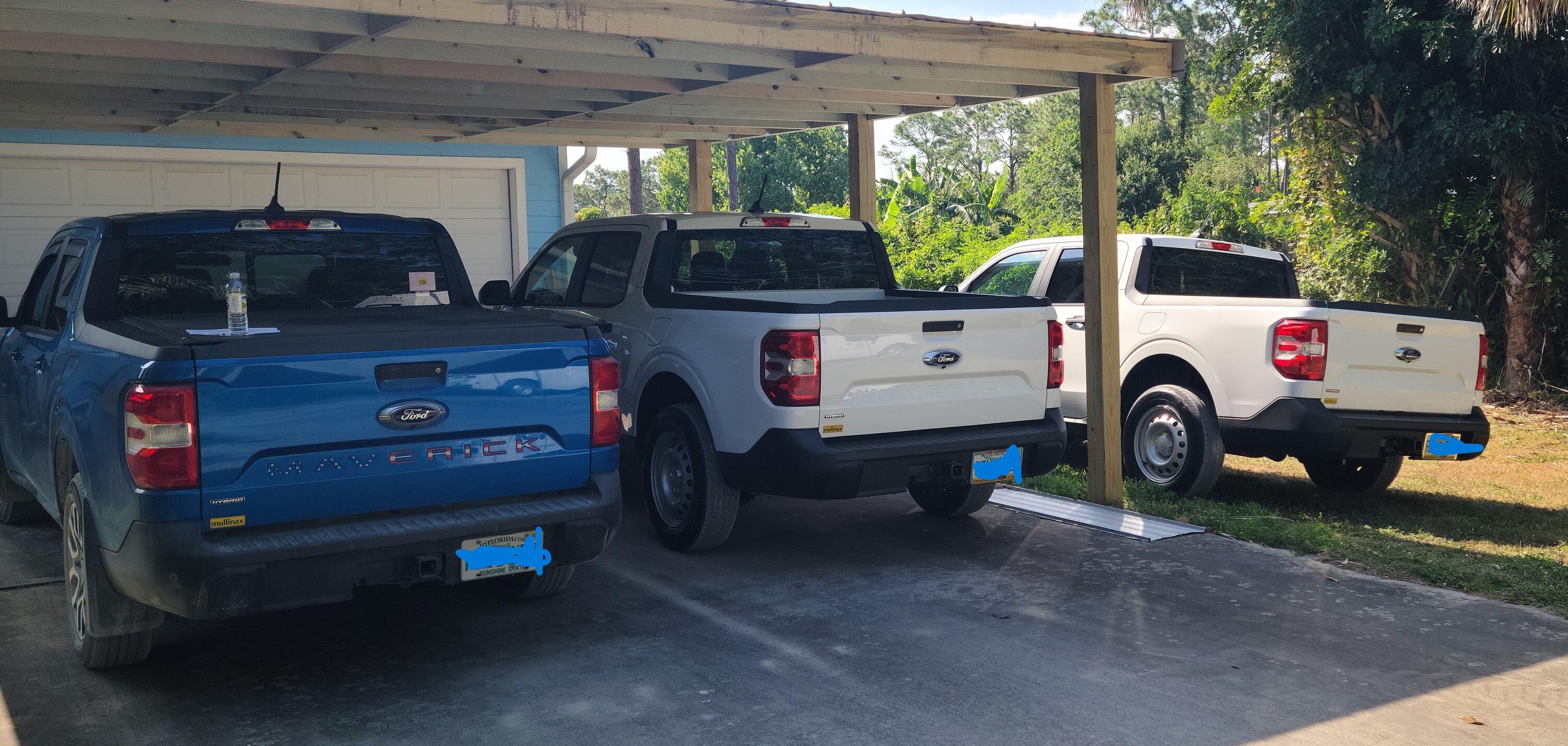 Ford Maverick Been a long 18 months but have twins for older blue. new maverick