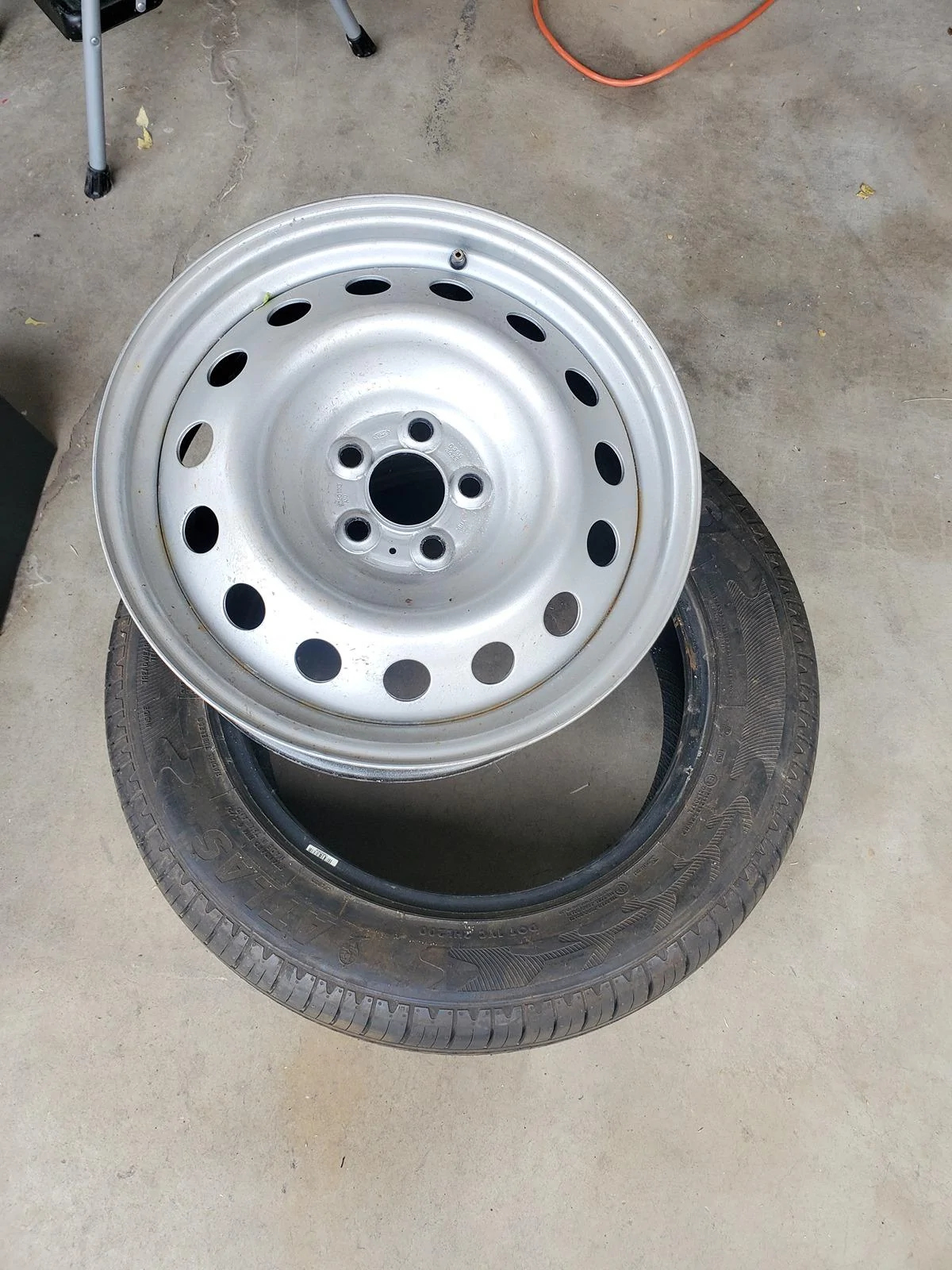 Ford Maverick (upgraded to) Full size spare 20231010_161243