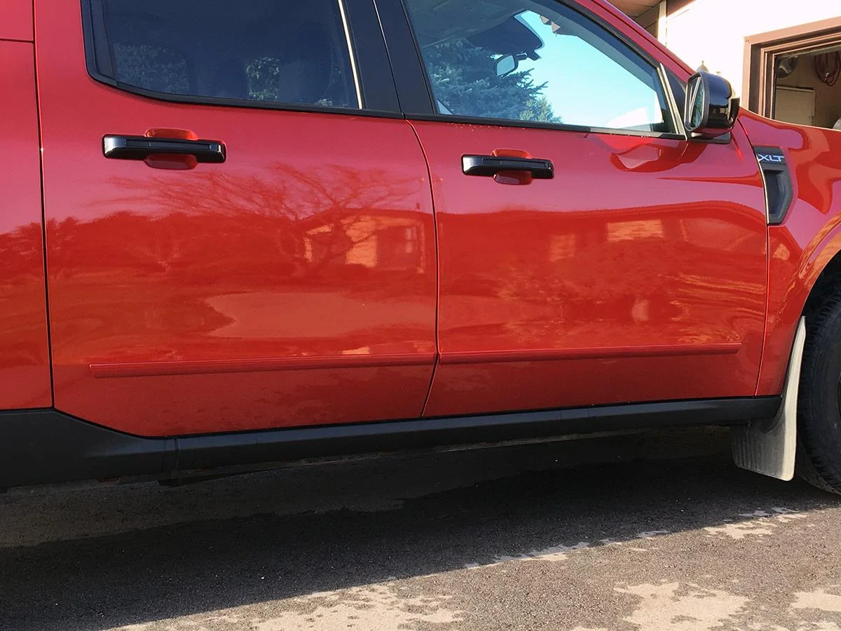 Ford Maverick Door Dings Molding_Pass_Sid
