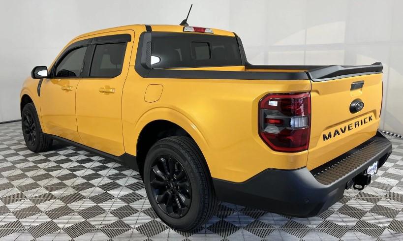 Ford Maverick CYBER ORANGE Maverick Photos Thread rear