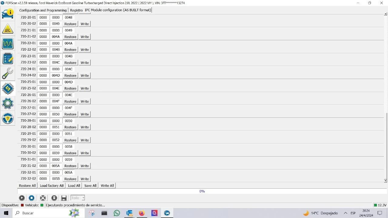 Ford Maverick ULTIMATE FORSCAN Ford Maverick Spreadsheet (MASTERLIST) 🗒️ IPC 2