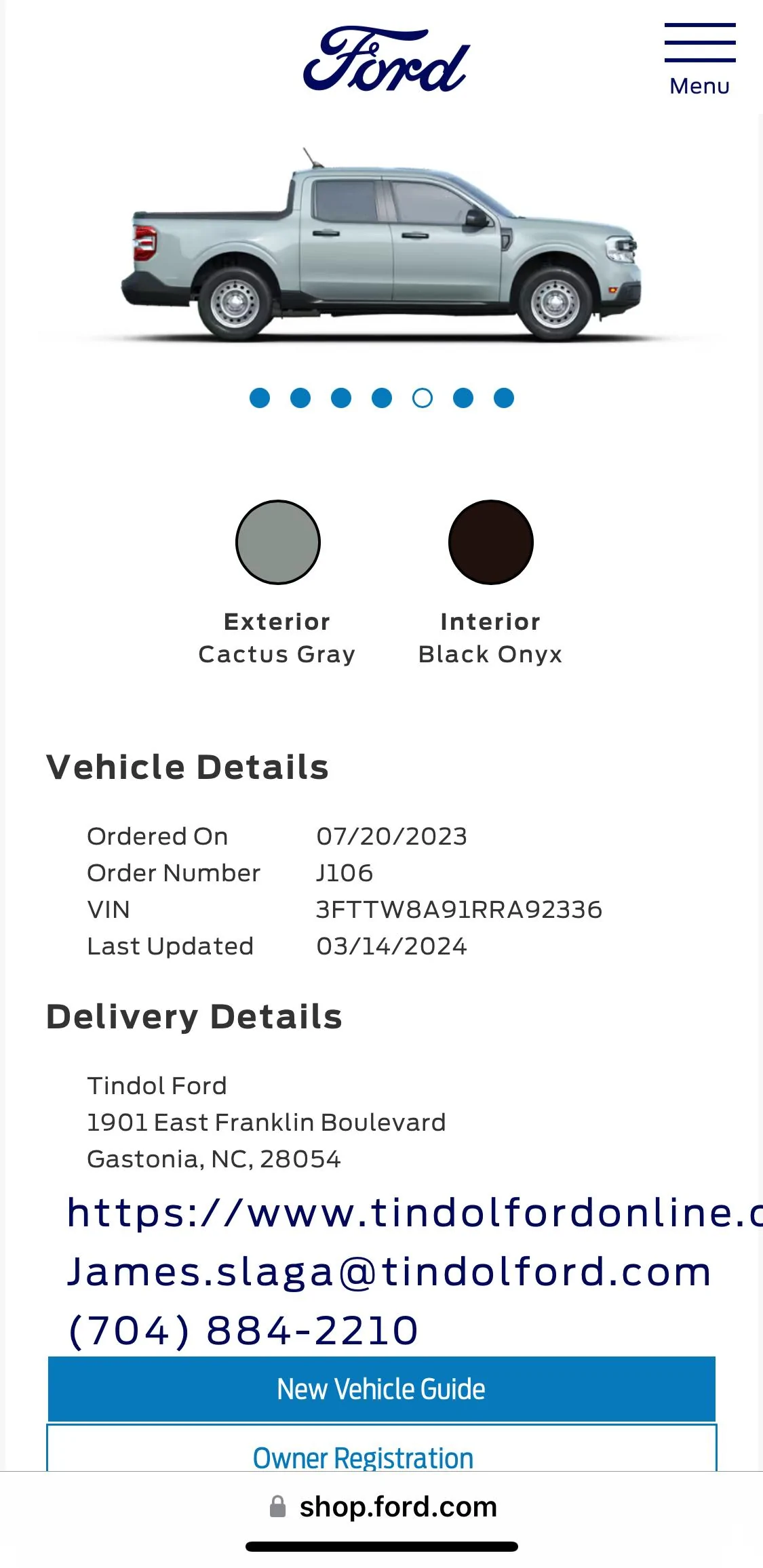 Ford Maverick What is last update, meaning, they didn’t change my build date. IMG_4809