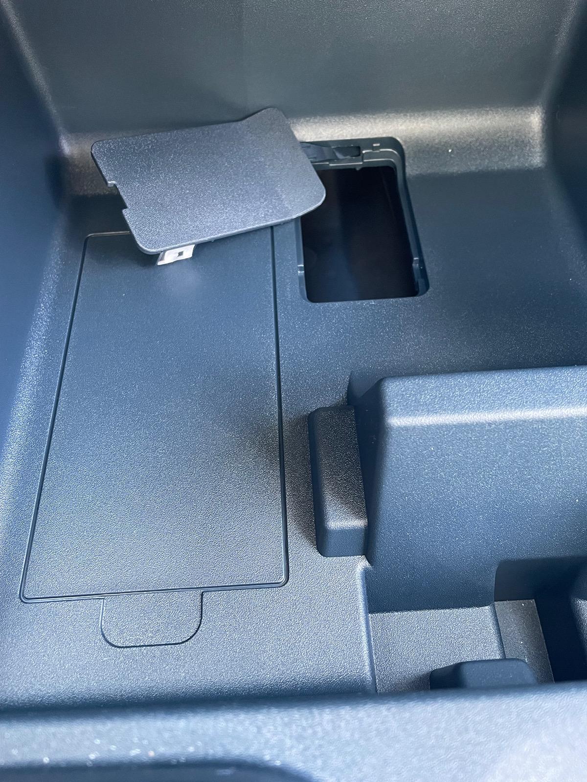 Ford Maverick Console tray pop out section IMG_5923
