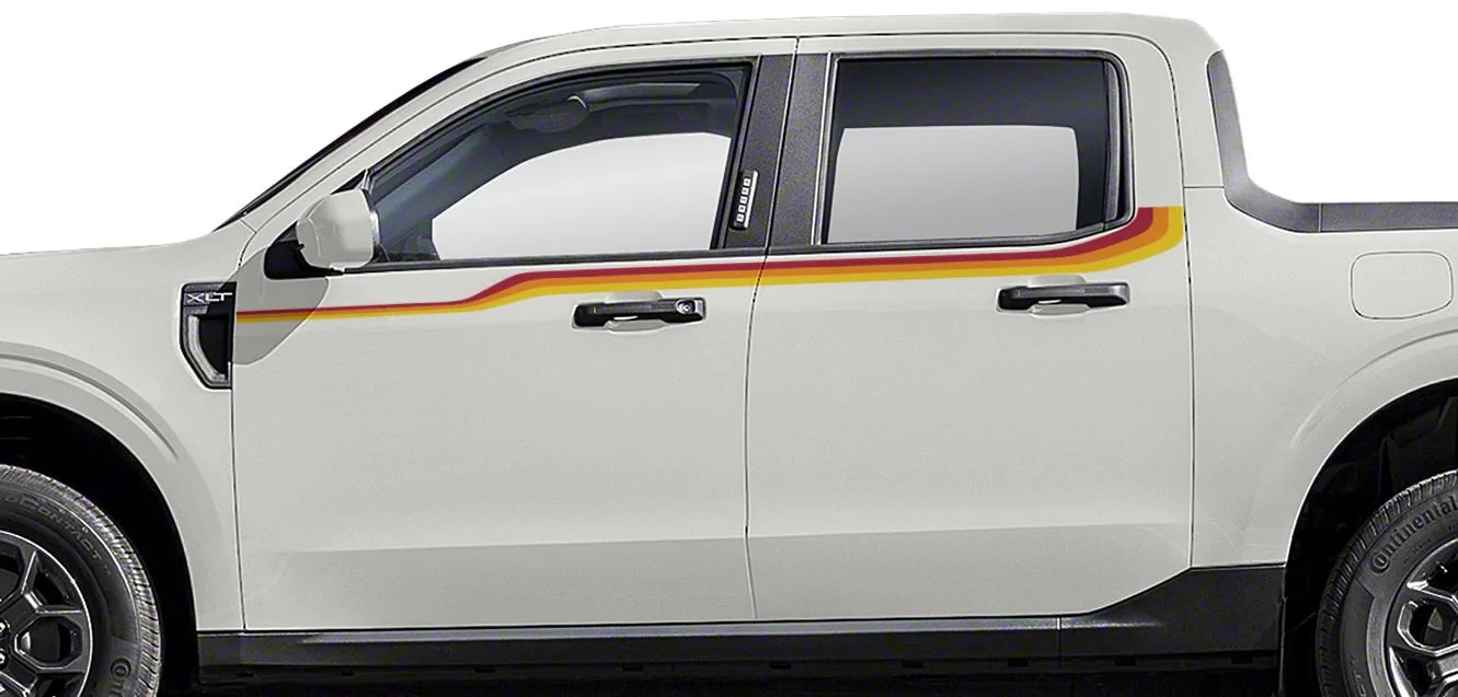 Ford Maverick New graphic idea in development... 2022 Maverick Side Vi