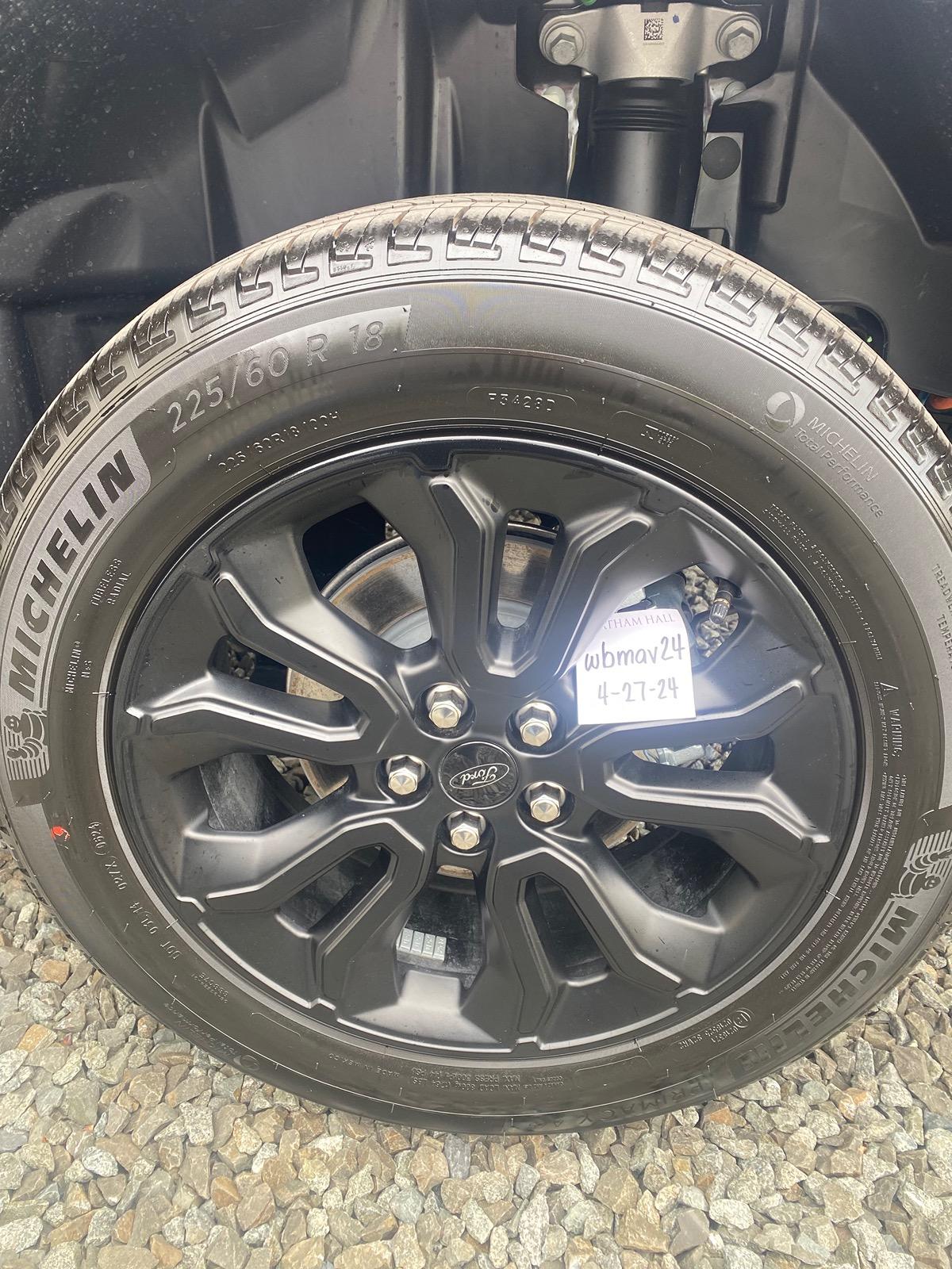 Ford Maverick Black 18” lariat wheels, tires, Tpms, and full spare tire IMG_4326