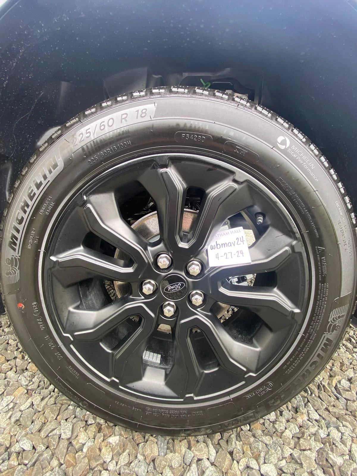 Ford Maverick Black 18” lariat wheels, tires, Tpms, and full spare tire IMG_4325