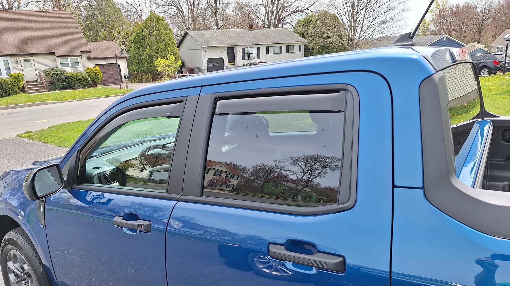 Ford Maverick Atlas blue xlt ecoboost lux pkg 4k arrived 1000001881