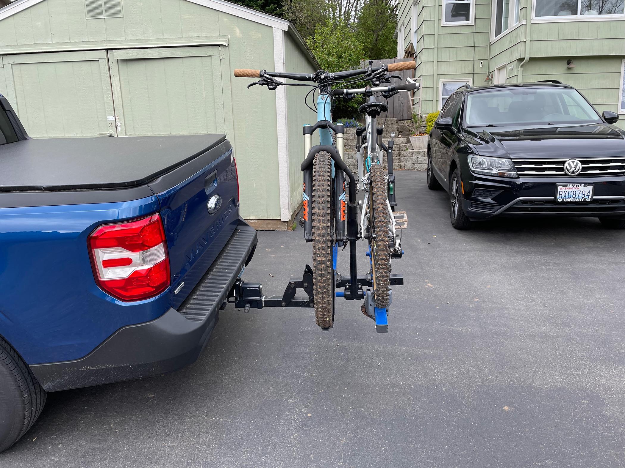 Ford Maverick Bike Hauler - my single and multiple bike carrying solutions IMG_2118