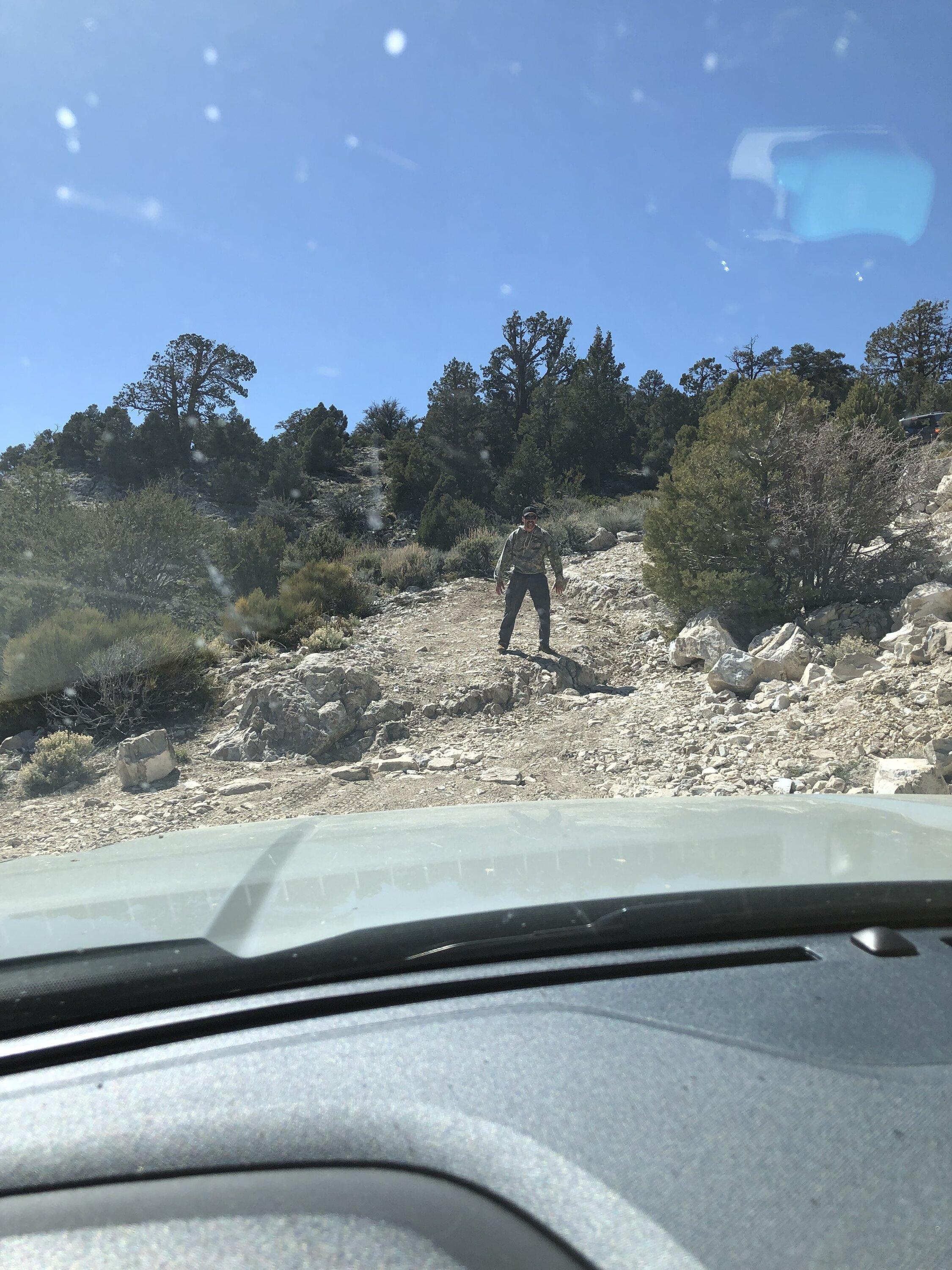 Ford Maverick Stock Tremor is VERY capable... tested off road at Holcomb Valley IMG_9482