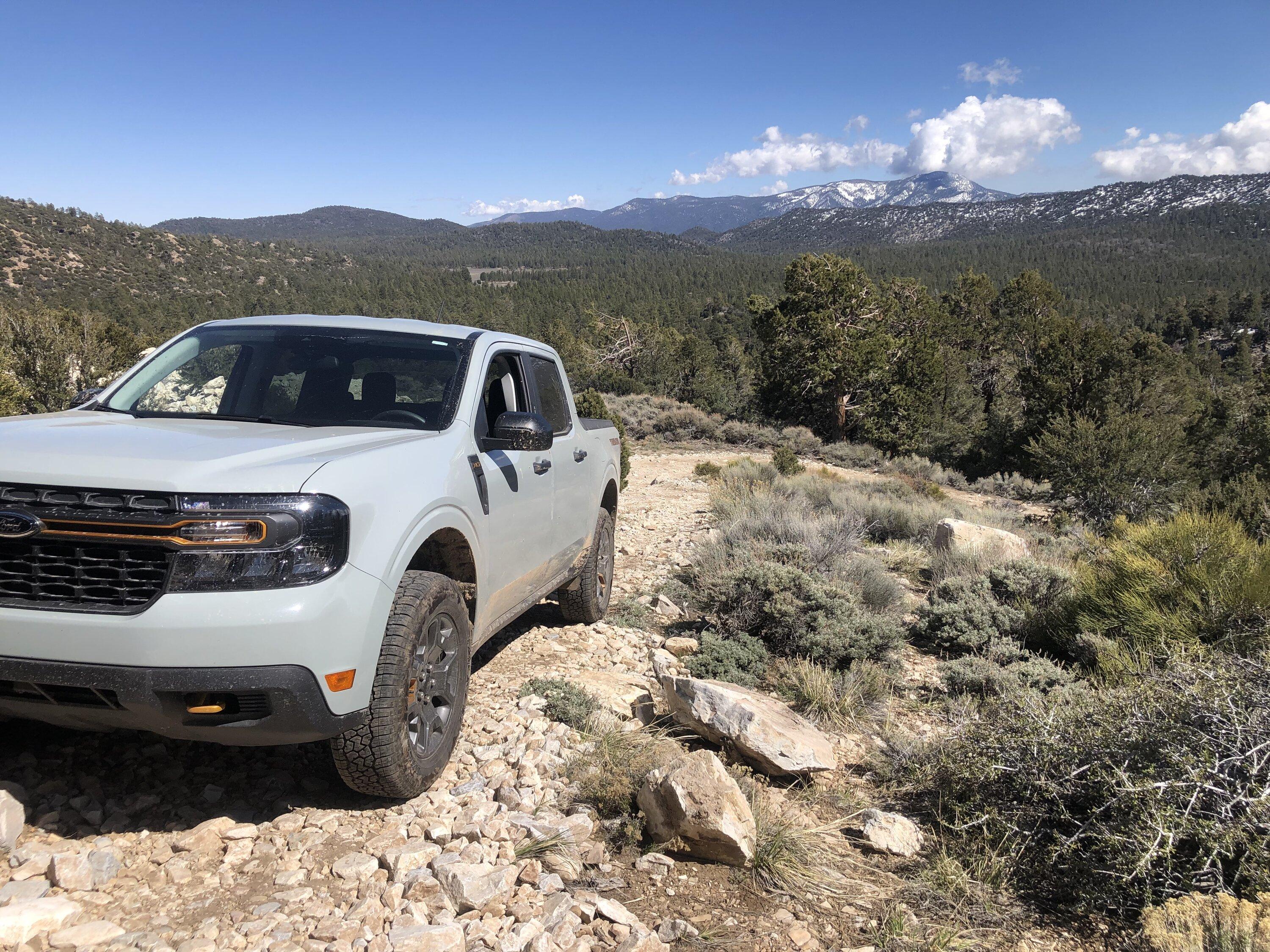 Ford Maverick Stock Tremor is VERY capable... tested off road at Holcomb Valley IMG_9486