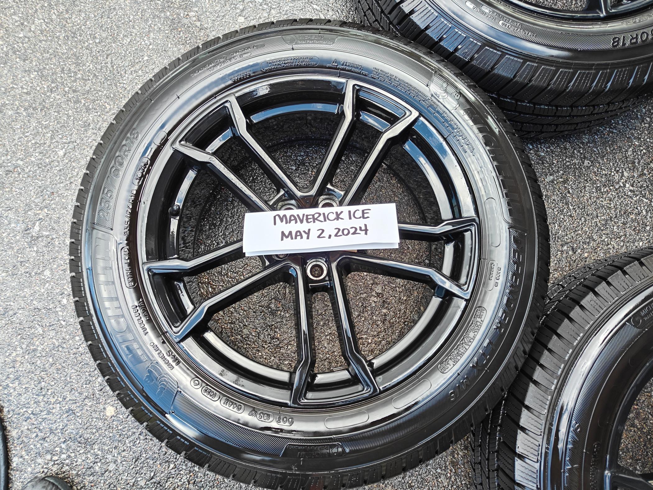 Ford Maverick EURO DESIGN Wheels Monaco Gloss Black 18" 5x108 1000020168