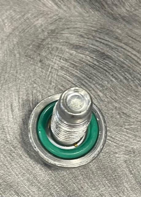 Ford Maverick 1st oil change - bad oil plug seal? IMG_0106