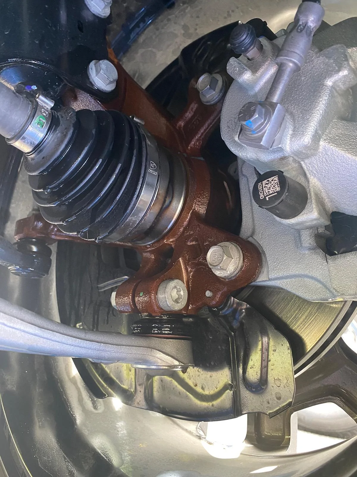 Ford Maverick First oil change on hybrid FYI IMG_8165