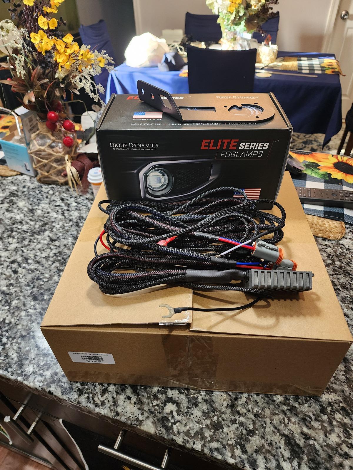 Ford Maverick F-150 Fog Lamp Switch and Wire Harness Installed in Maverick - DIY 20240430_074009