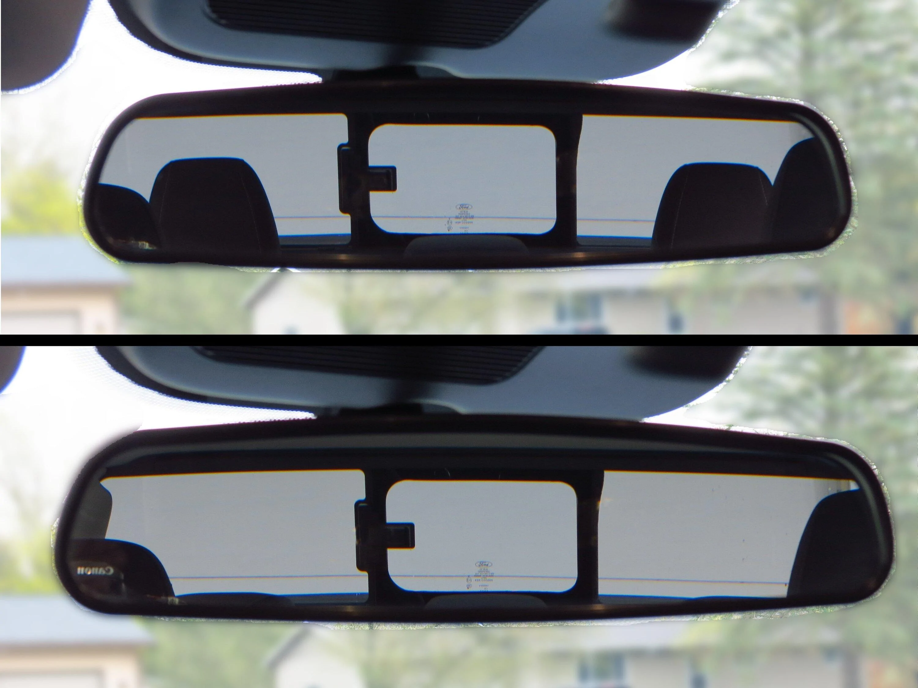 Ford Maverick Rear Folding Headrests from Escape (better rear visibility) headrest comparison