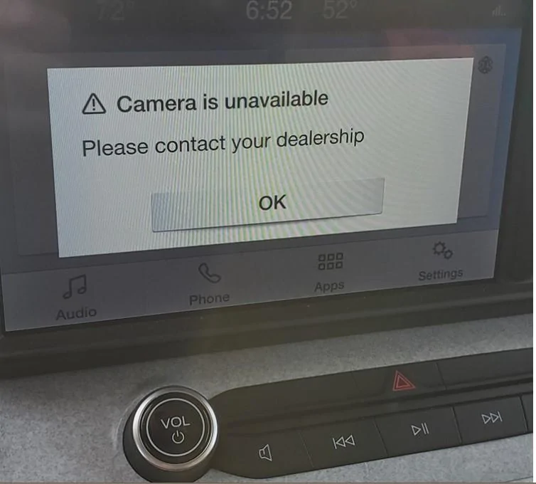 Ford Maverick Bed wash-out - BEWARE! Radio oh no