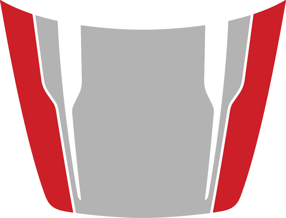 Ford Maverick New Hood Blackout Decals Available. Main-Hood-Blackout-(MHBO-04)