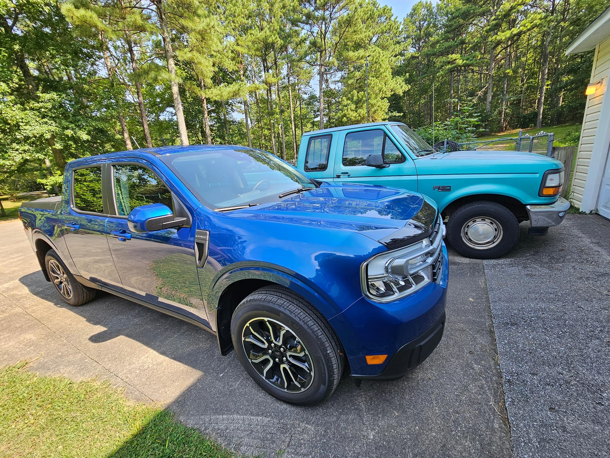 Ford Maverick Rank your favorite OEM wheels on a Maverick. 20230802_094201