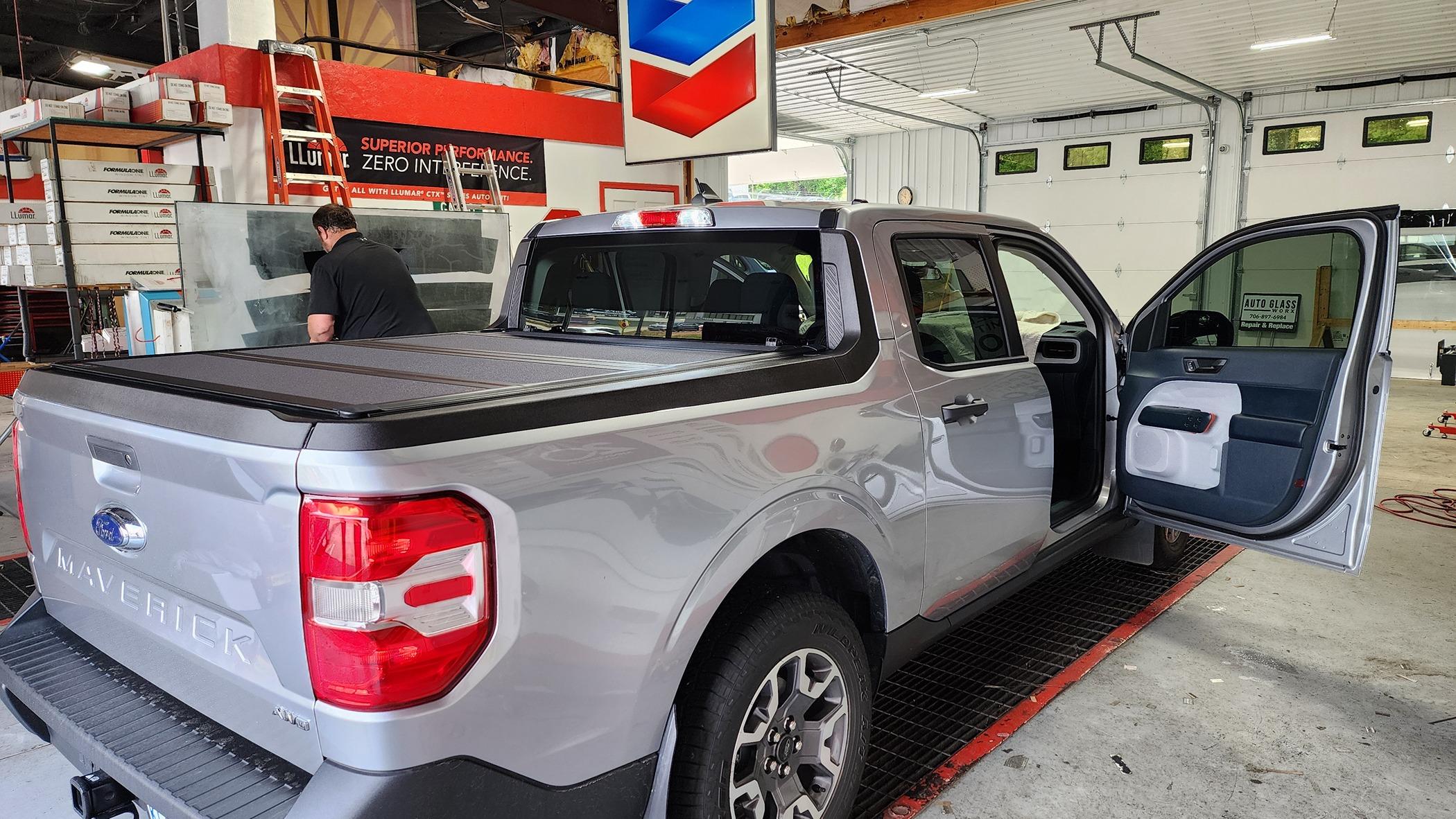 Ford Maverick Factory Window Tint for Rear Windows 20240506_115009