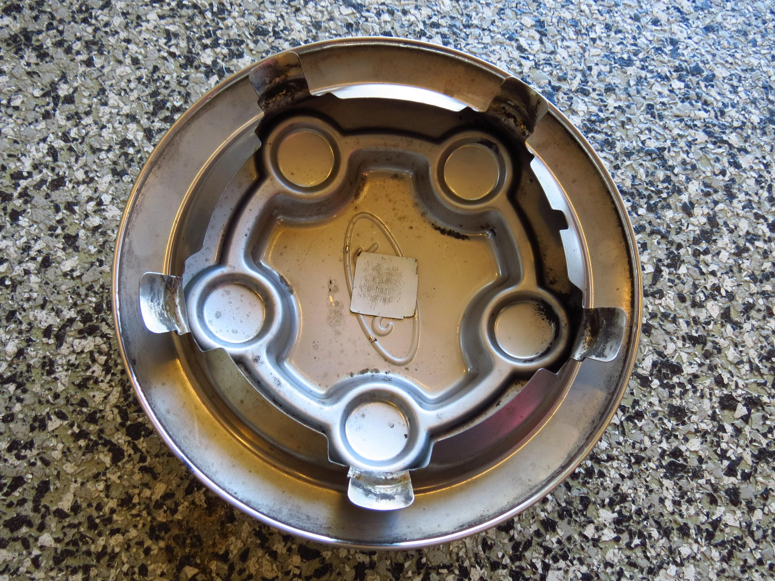 Ford Maverick Stainless Wheel Center Cap Set, Interceptor Crown Vic - $90 IMG_7093
