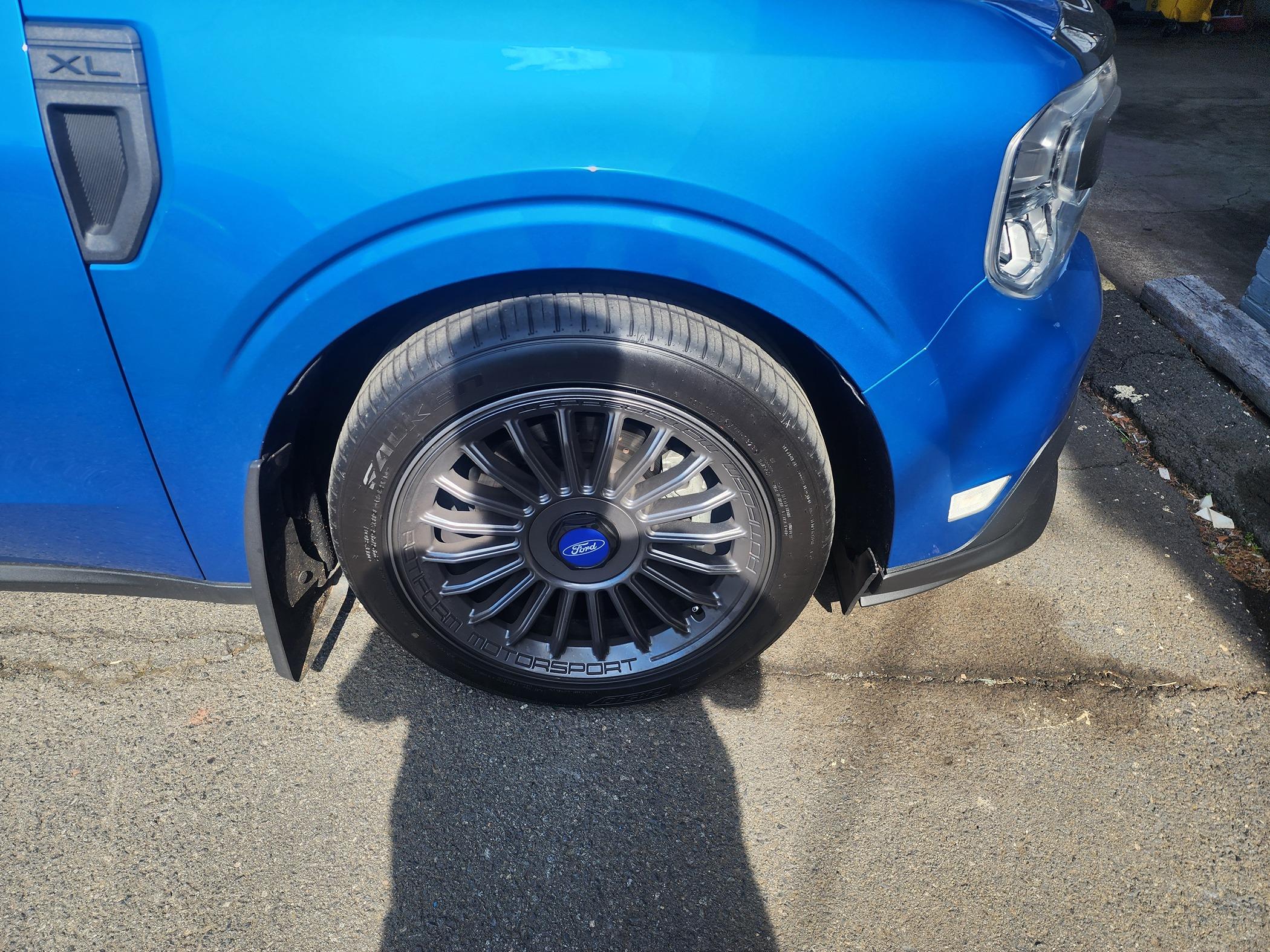 Ford Maverick 19 inch wheels only post them here and tire combo. 20240410_102609