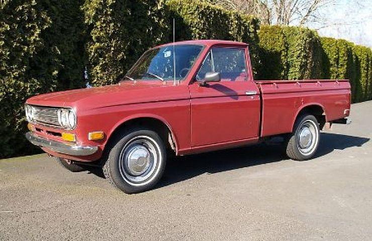 Ford Maverick Remember your first mini truck from back in the day? 1971-Datsun-521-Picku