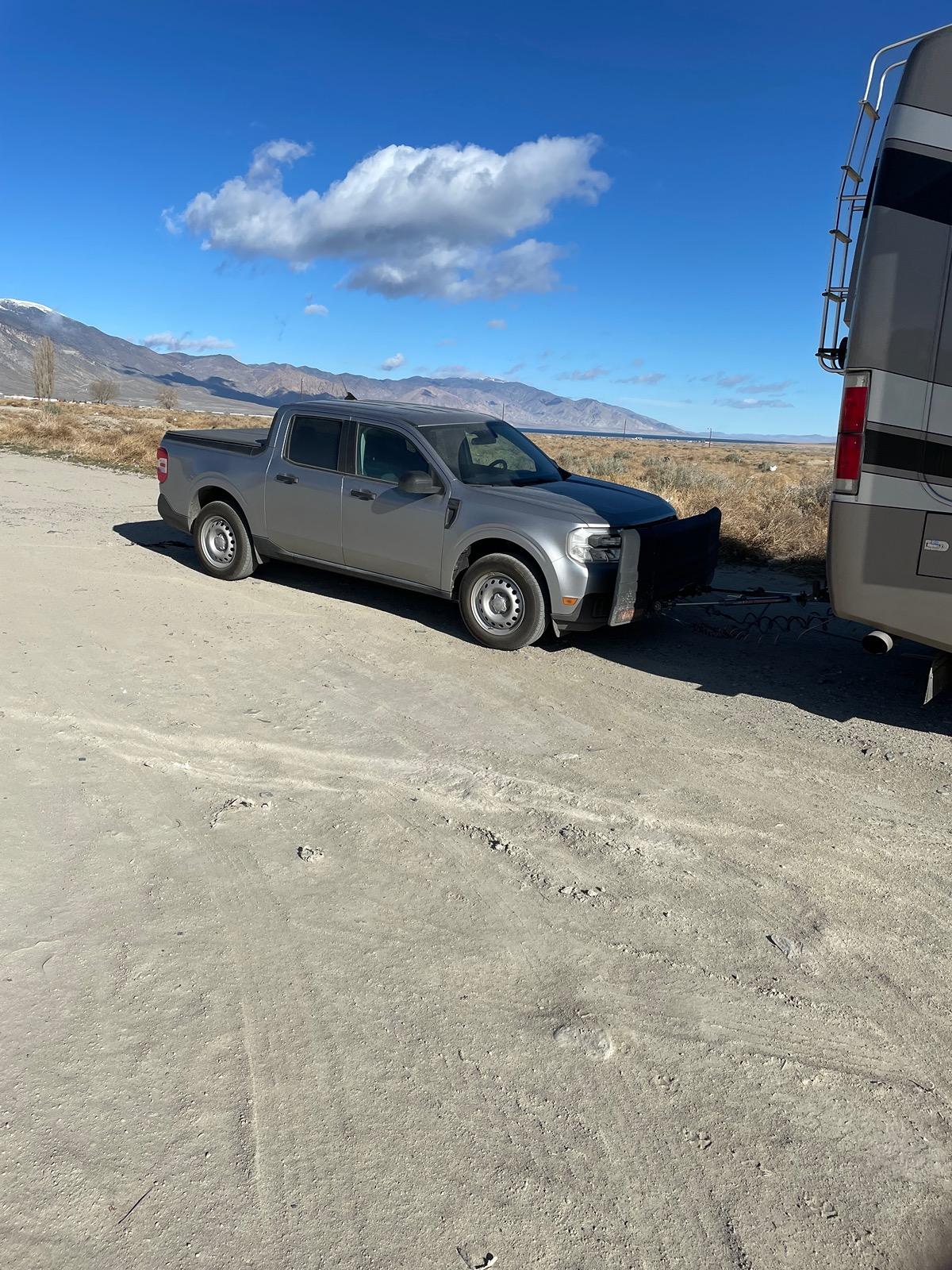Ford Maverick Paint/windshield chips when flat towing? IMG_0485