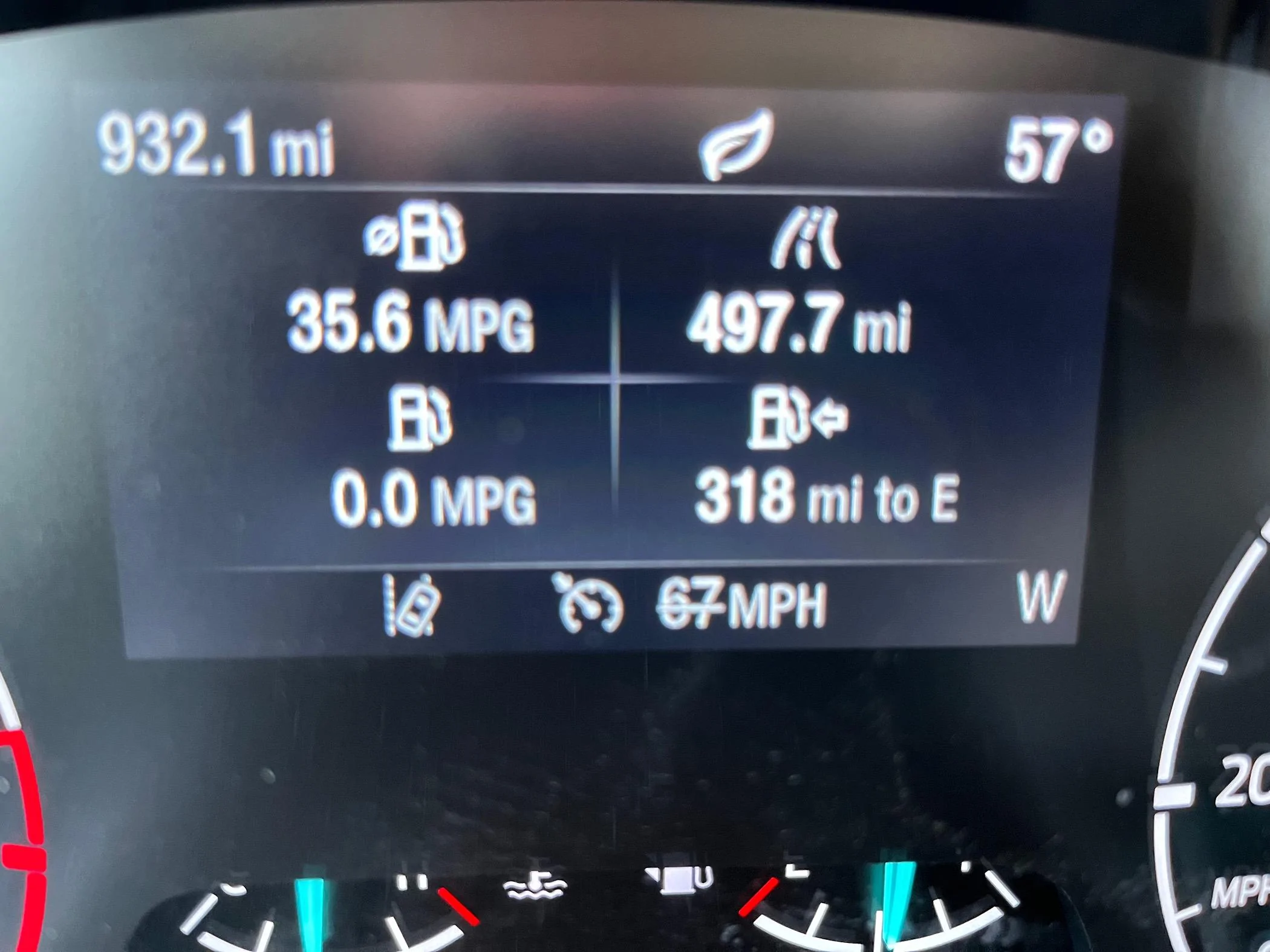 Ford Maverick 35+ MPG with the Ecoboost IMG_0636