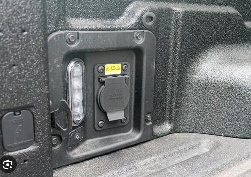 Ford Maverick Name of Driver Side Electrical Panel Cover in Truck Bed  ford maverick bed power outlet