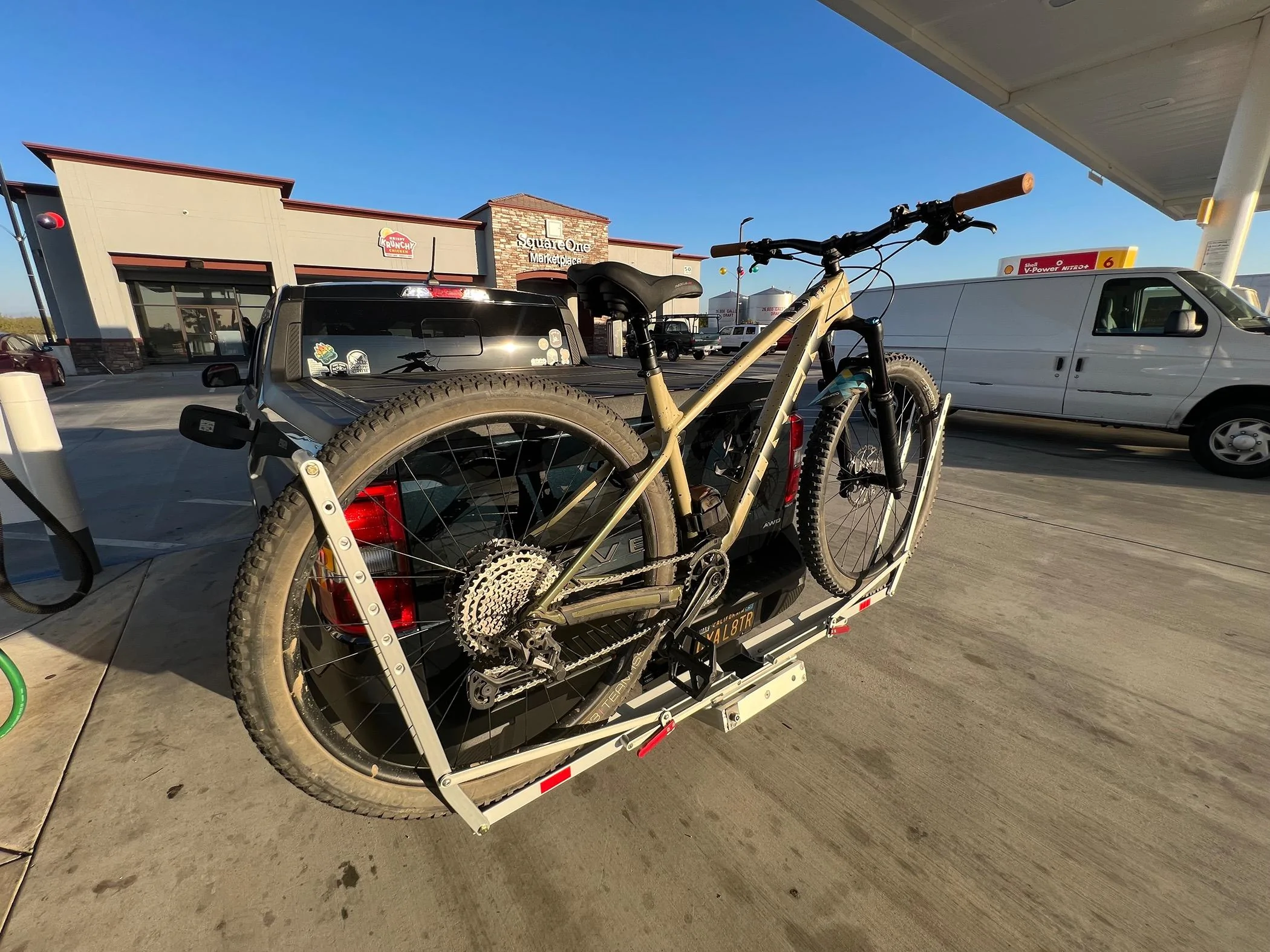 Ford Maverick New bike day! My 1UP hitch bike rack set up IMG_6569