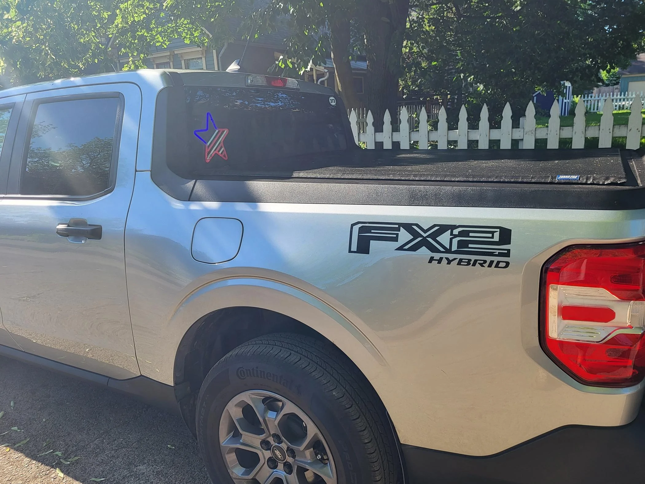 Ford Maverick My new side decals stickers: Maverick Hybrid 1-20240513_093441