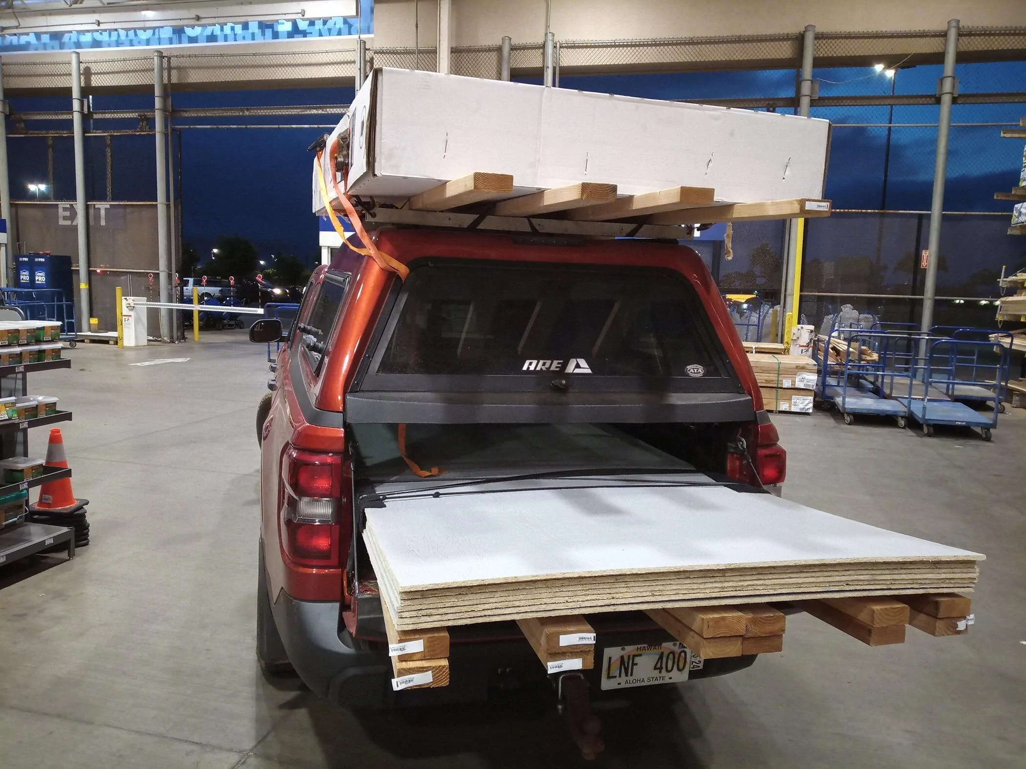 Ford Maverick Maverick just doing truck stuff! IMG_20240424_191248_111